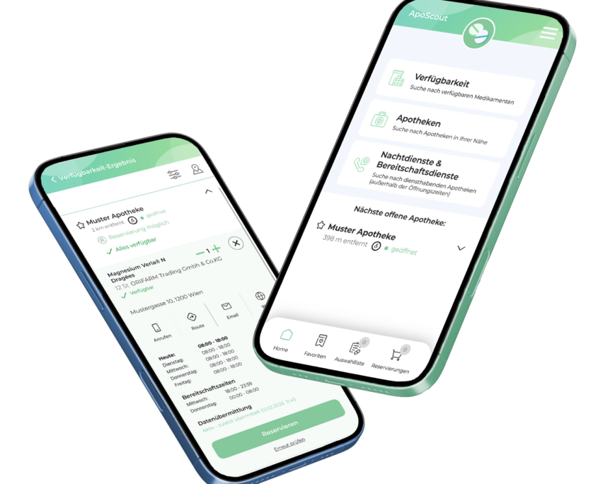 Die Apo App APOScout hilft Ihnen, schnell zu sehen, wo Ihr Medikament lagernd ist und mit wenigen Klicks in Ihrer Apotheke zu reservieren.